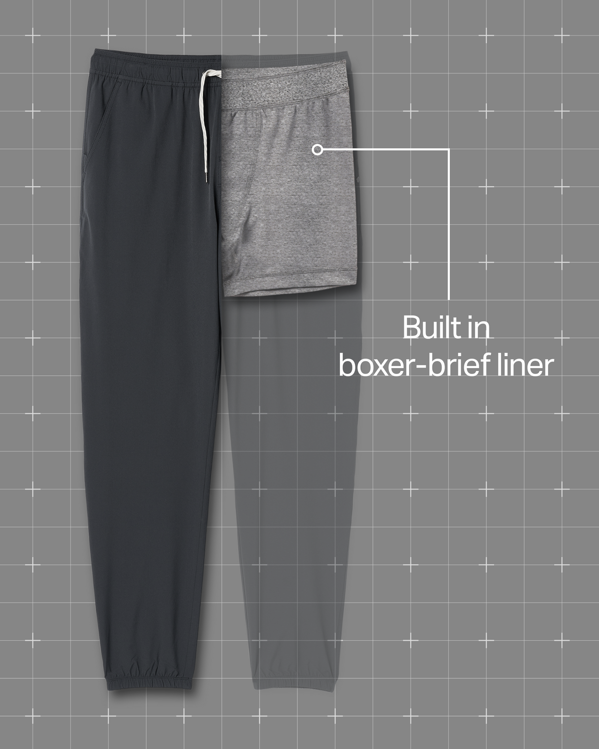 Kore Jogger Unlined 28" | Toast