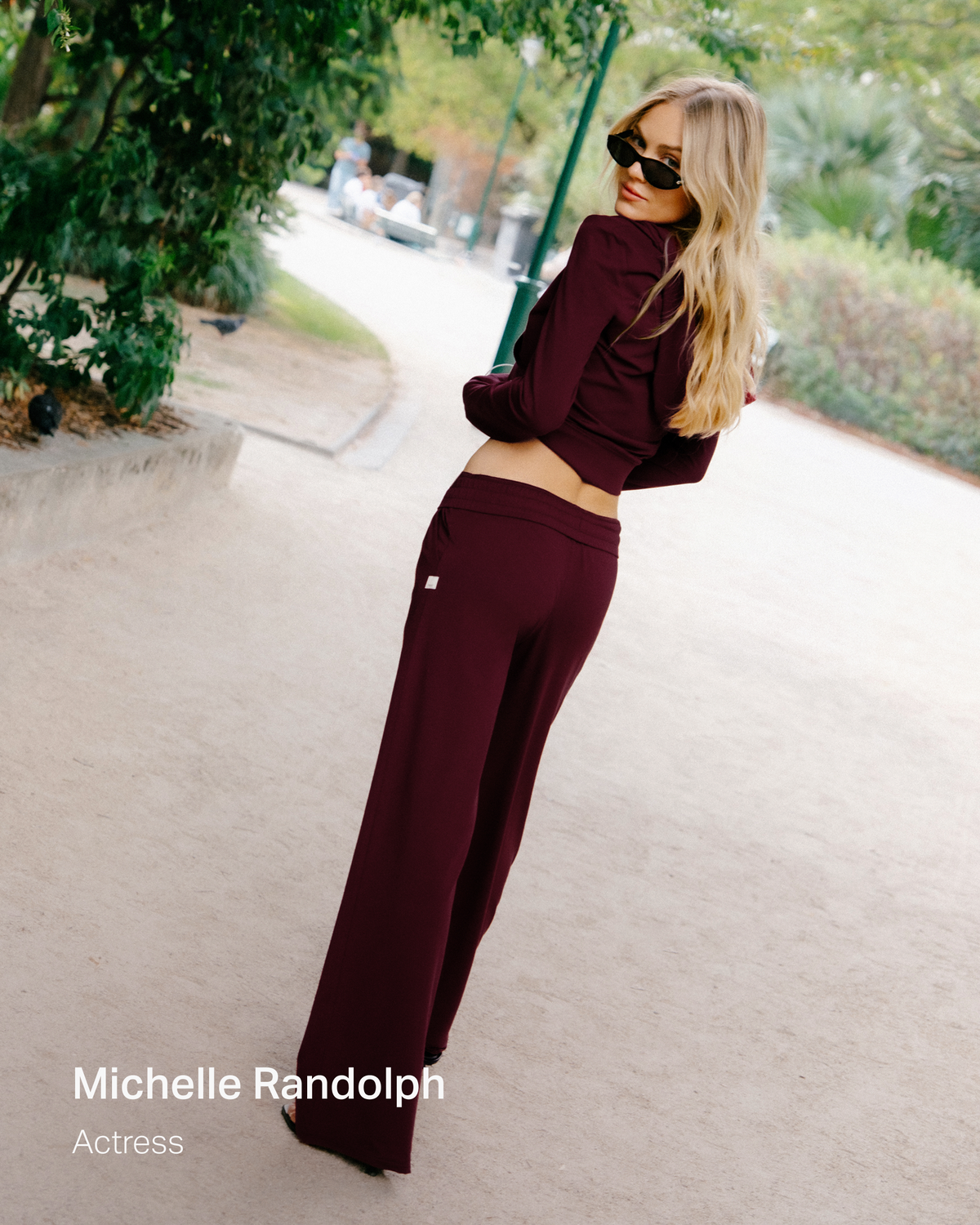 Halo Essential Wideleg Pant - Long | Black Heather