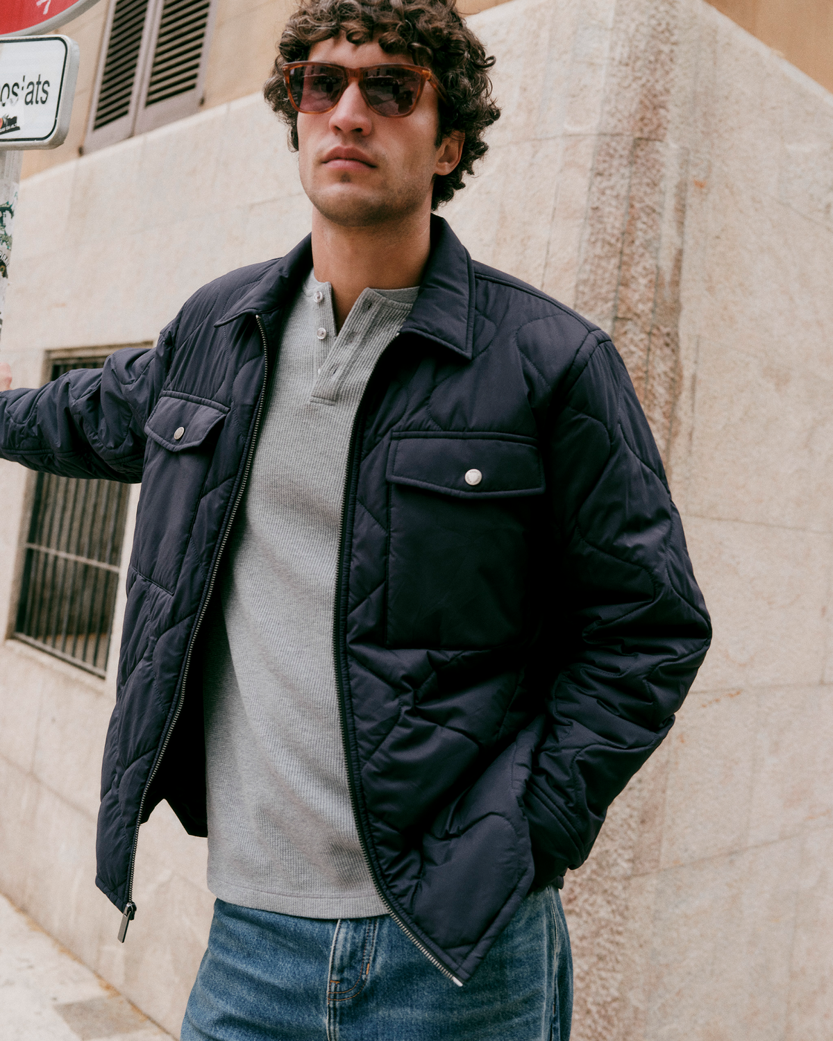 Echo Quilted Jacket | Black
