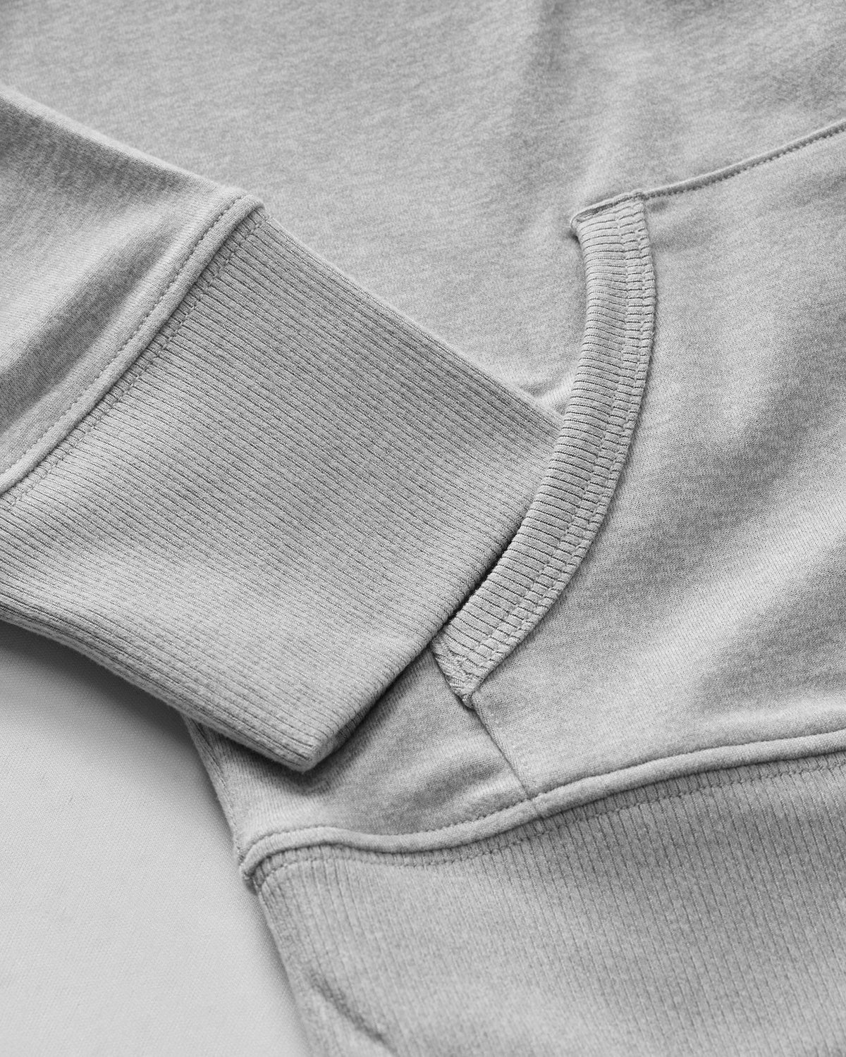 Halo Mini Full Zip Hoodie - Long | Java Heather
