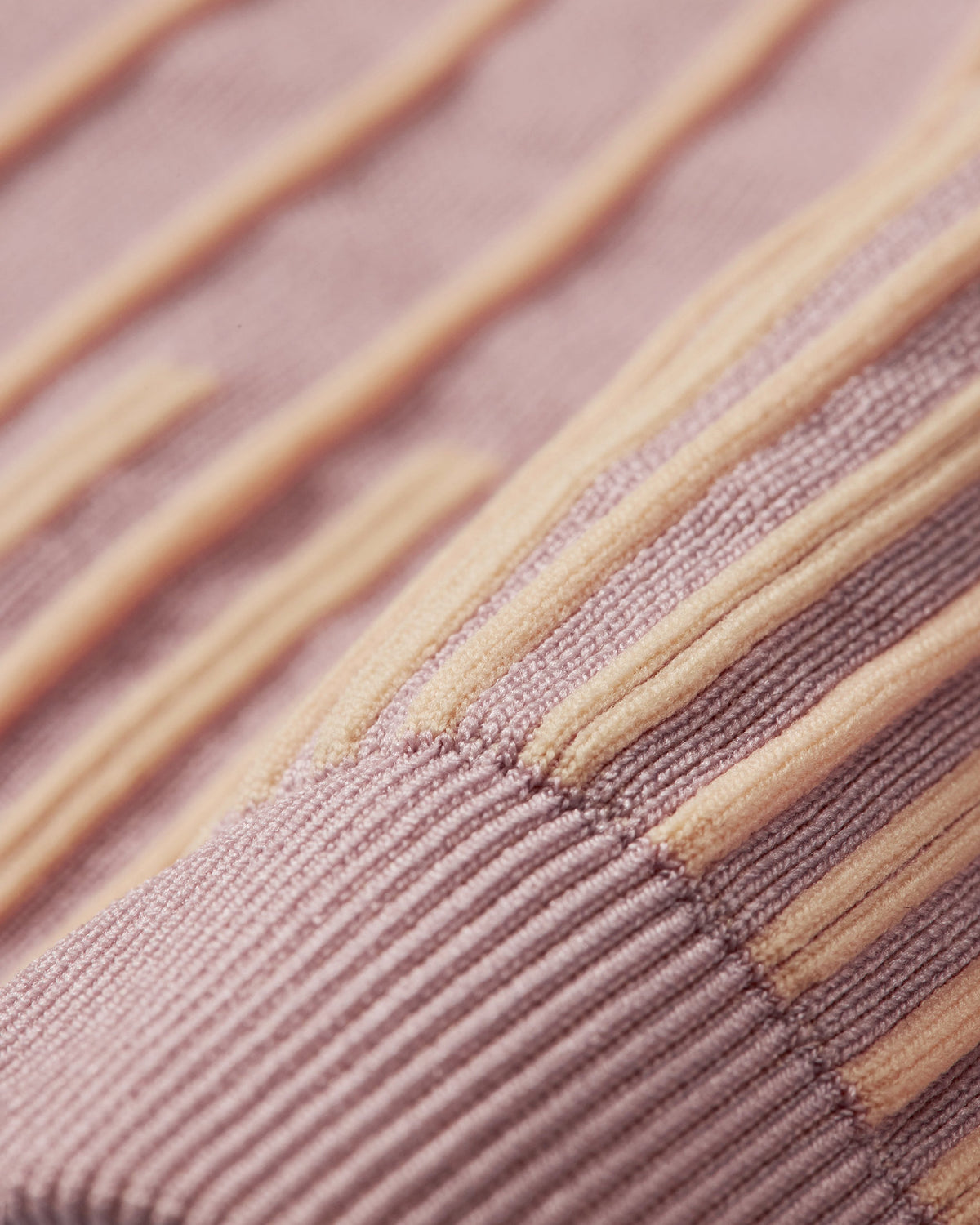 Bi-Color Seamless Longline Bra | Light Peach/Desert Mauve