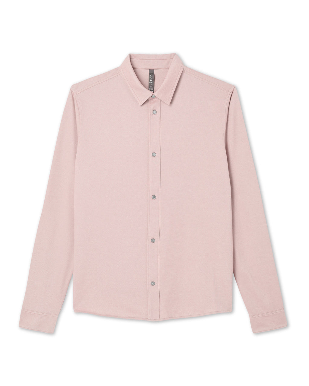 Long Sleeve Knit Oxford Button Down - Classic Fit | Mauve
