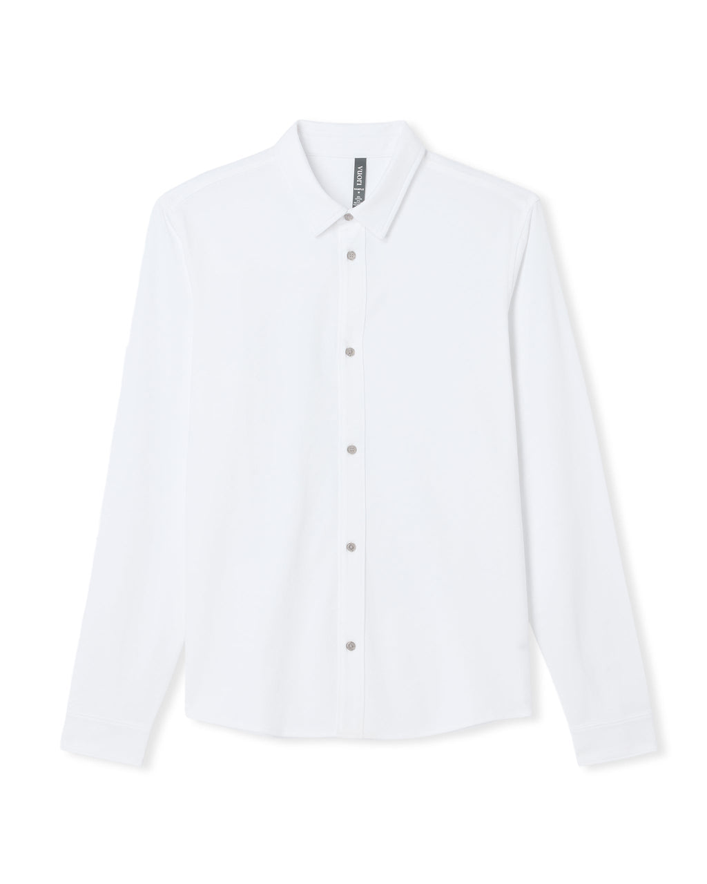 Long Sleeve Knit Oxford Button Down - Classic Fit | Black
