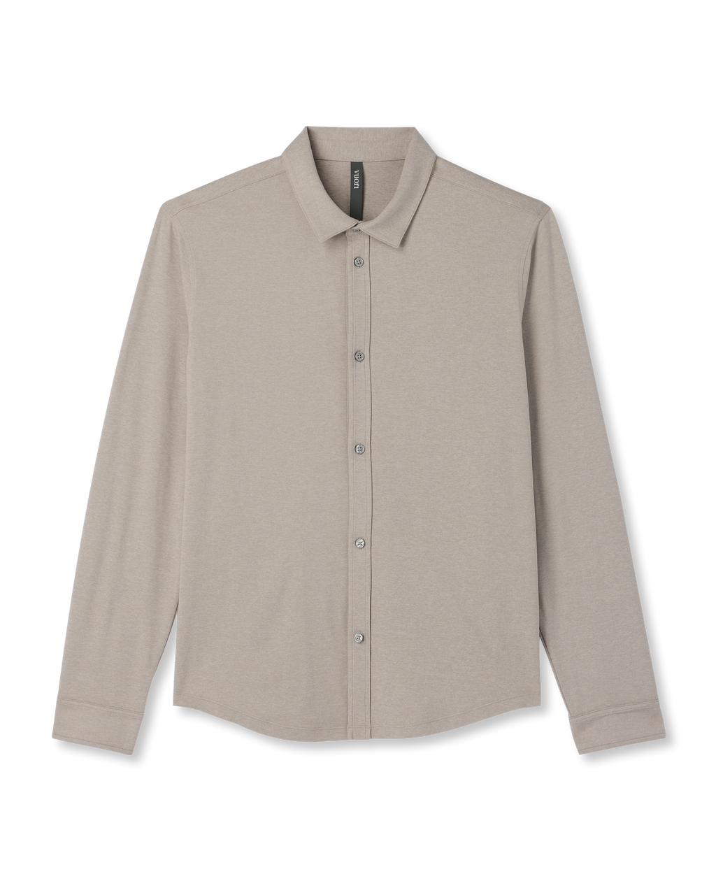 Long Sleeve Ponto Button Down Shirt | Azure Heather