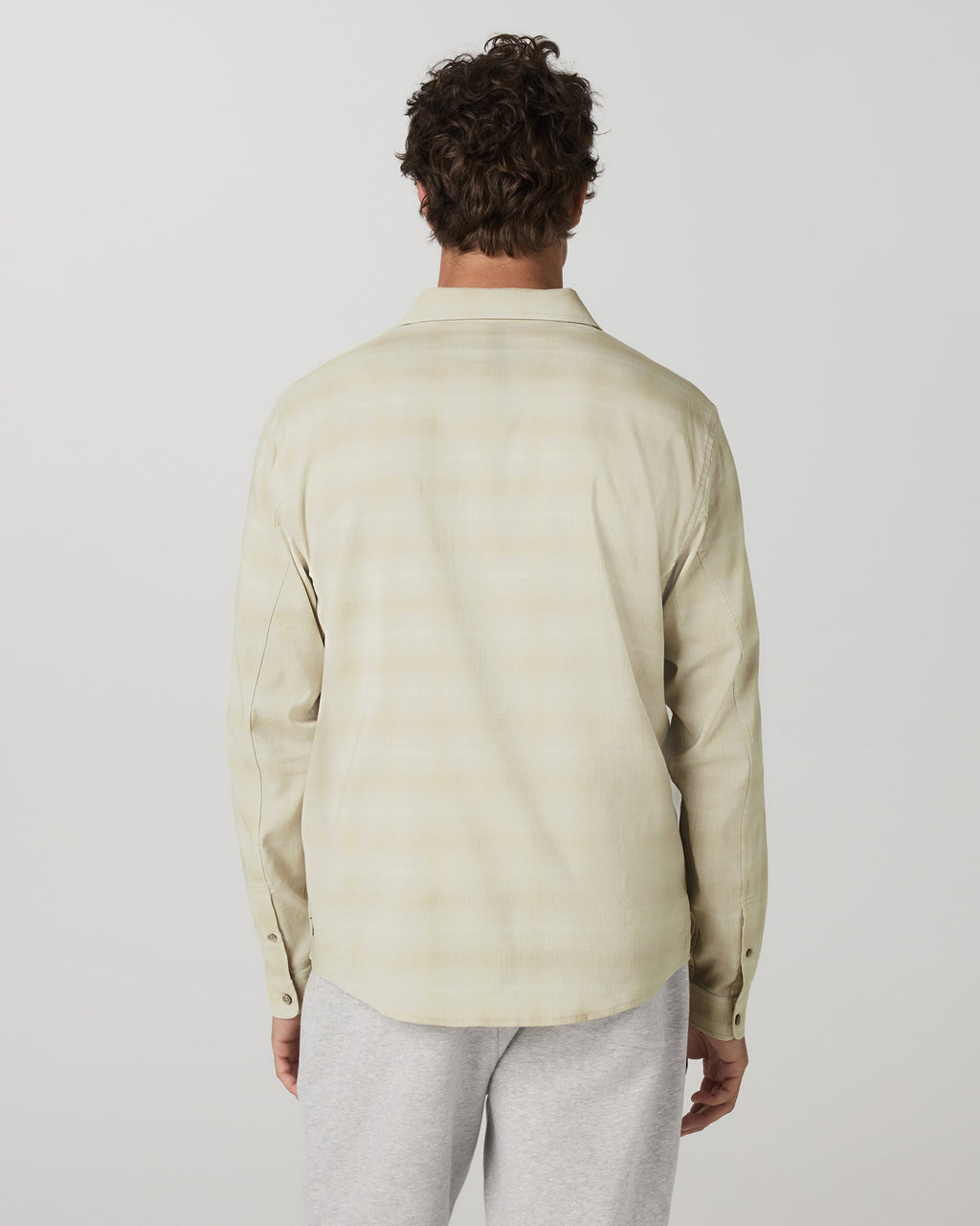 Long Sleeve Plaid Button Down Shirt | Sandalwood