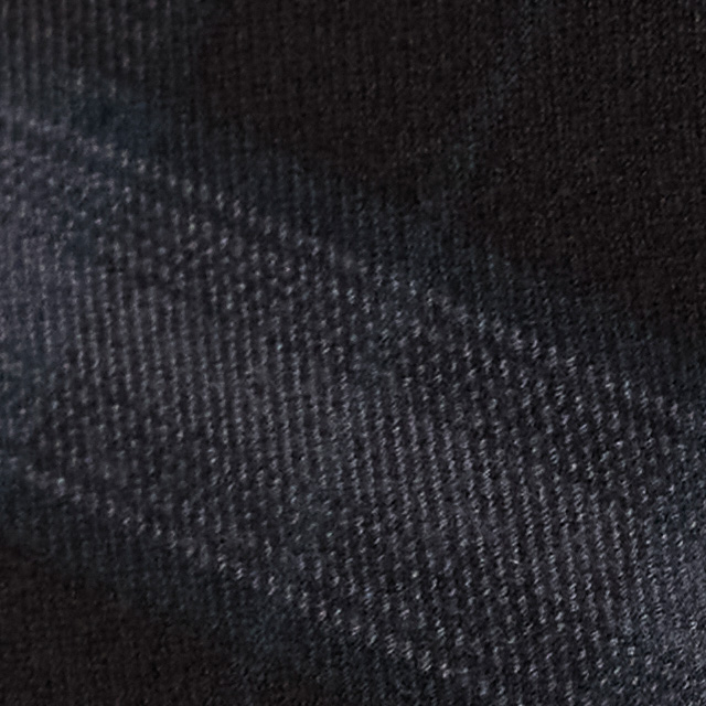 Long Sleeve Midweight Flannel Shirt | Black