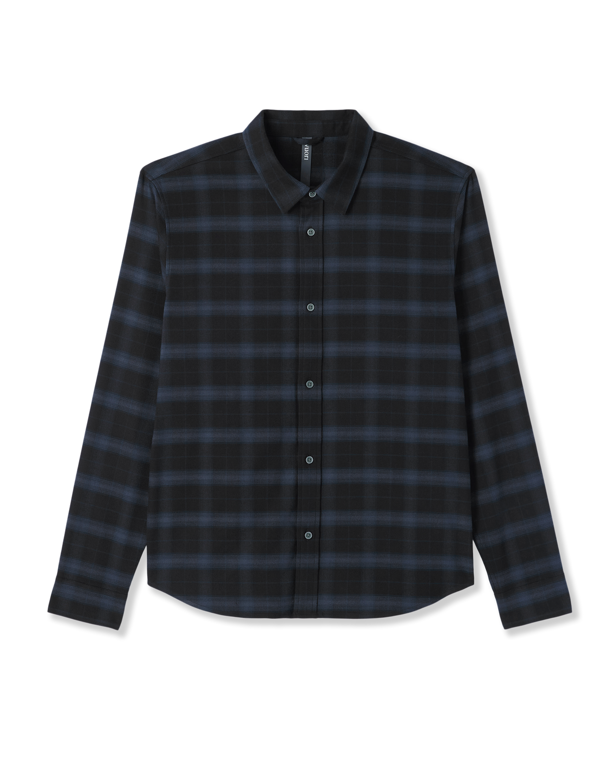 Long Sleeve Midweight Flannel Shirt | Grey Heather