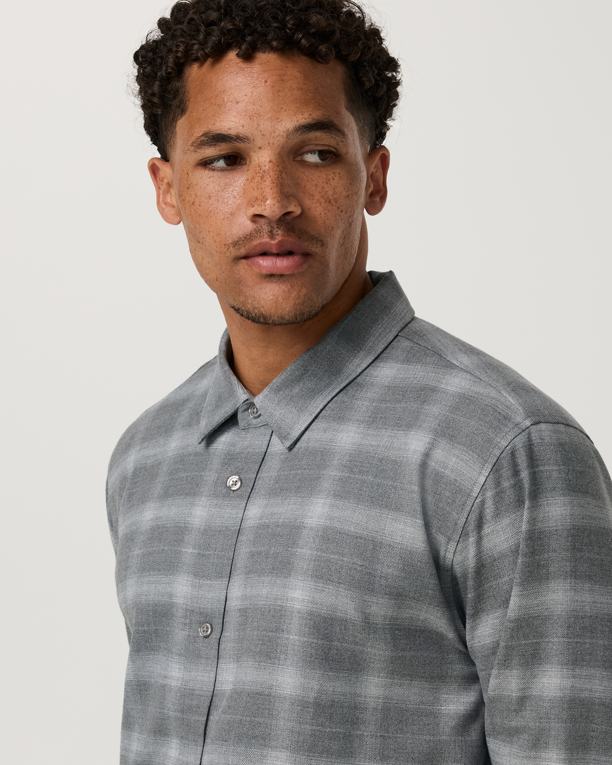 Long Sleeve Midweight Flannel Shirt | Hunter Green