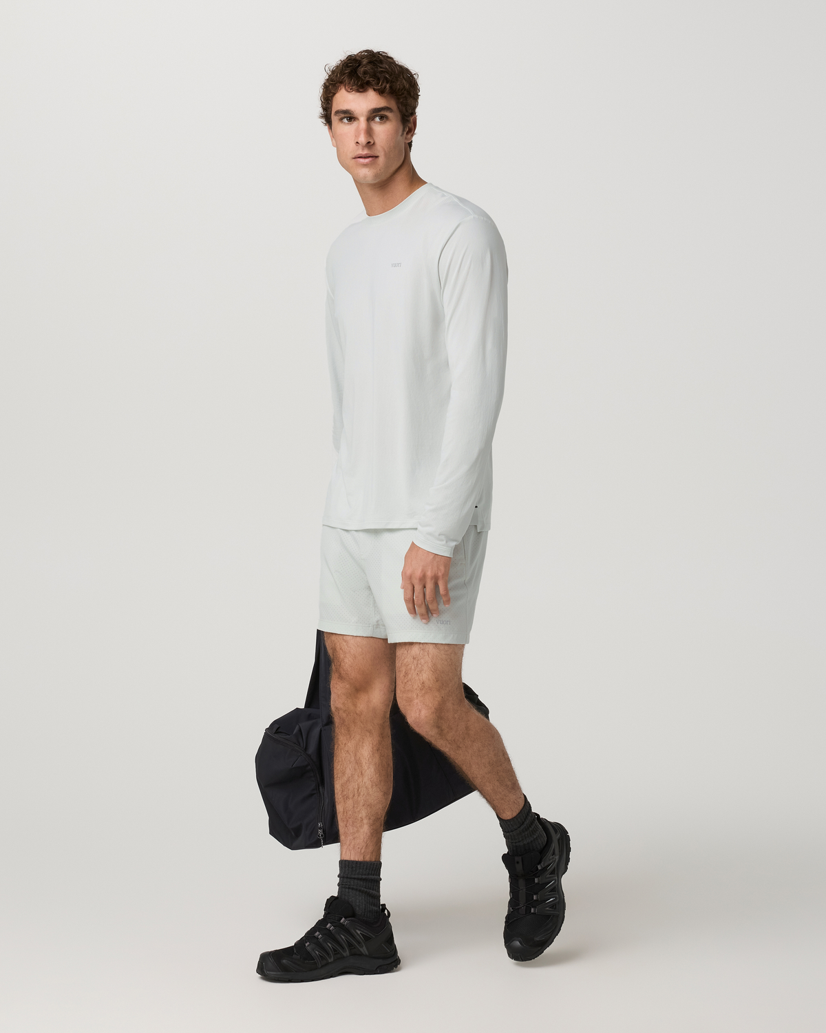 Long Sleeve Strato Breathe Tee | Black