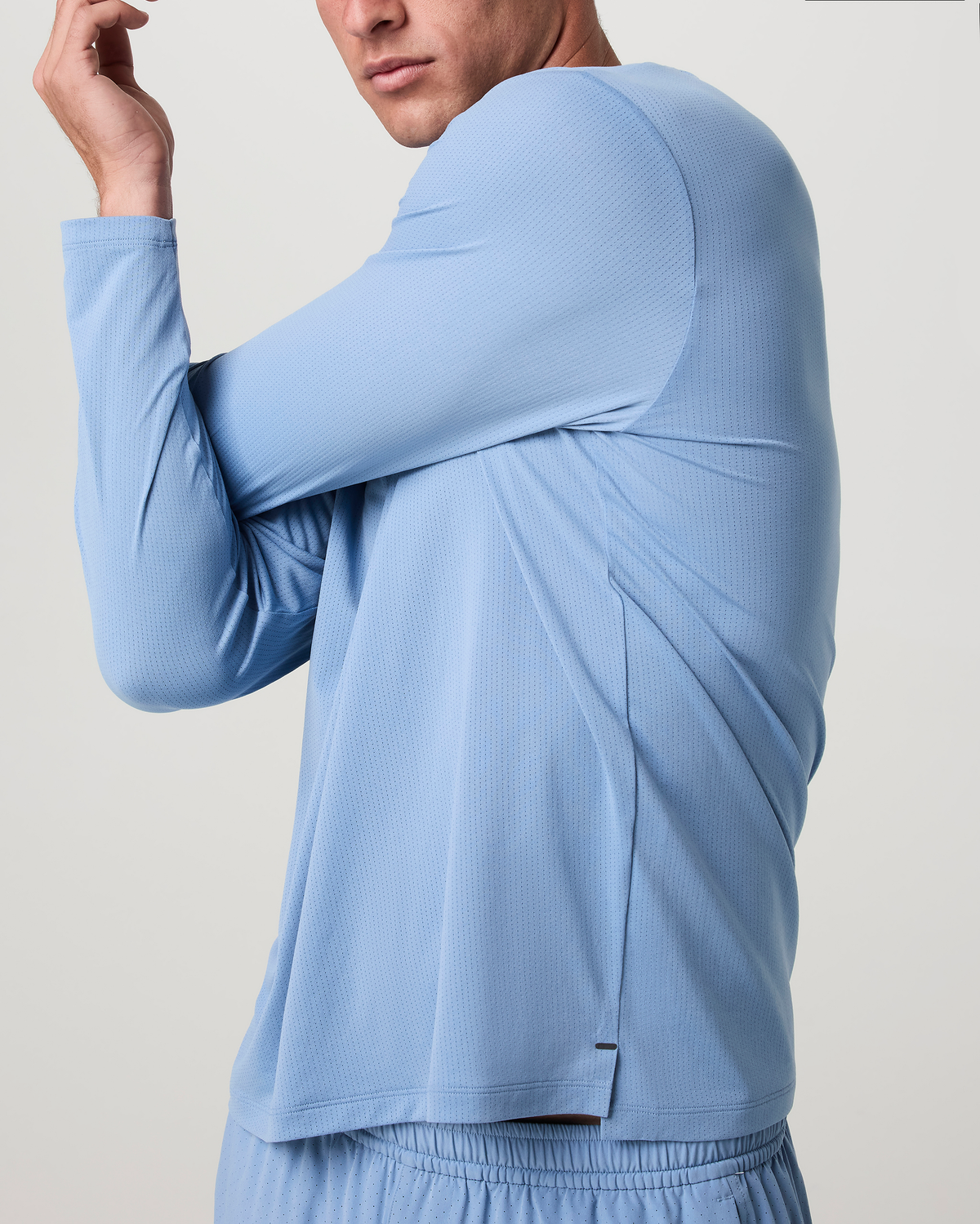 Long Sleeve Strato Breathe Tee | Black