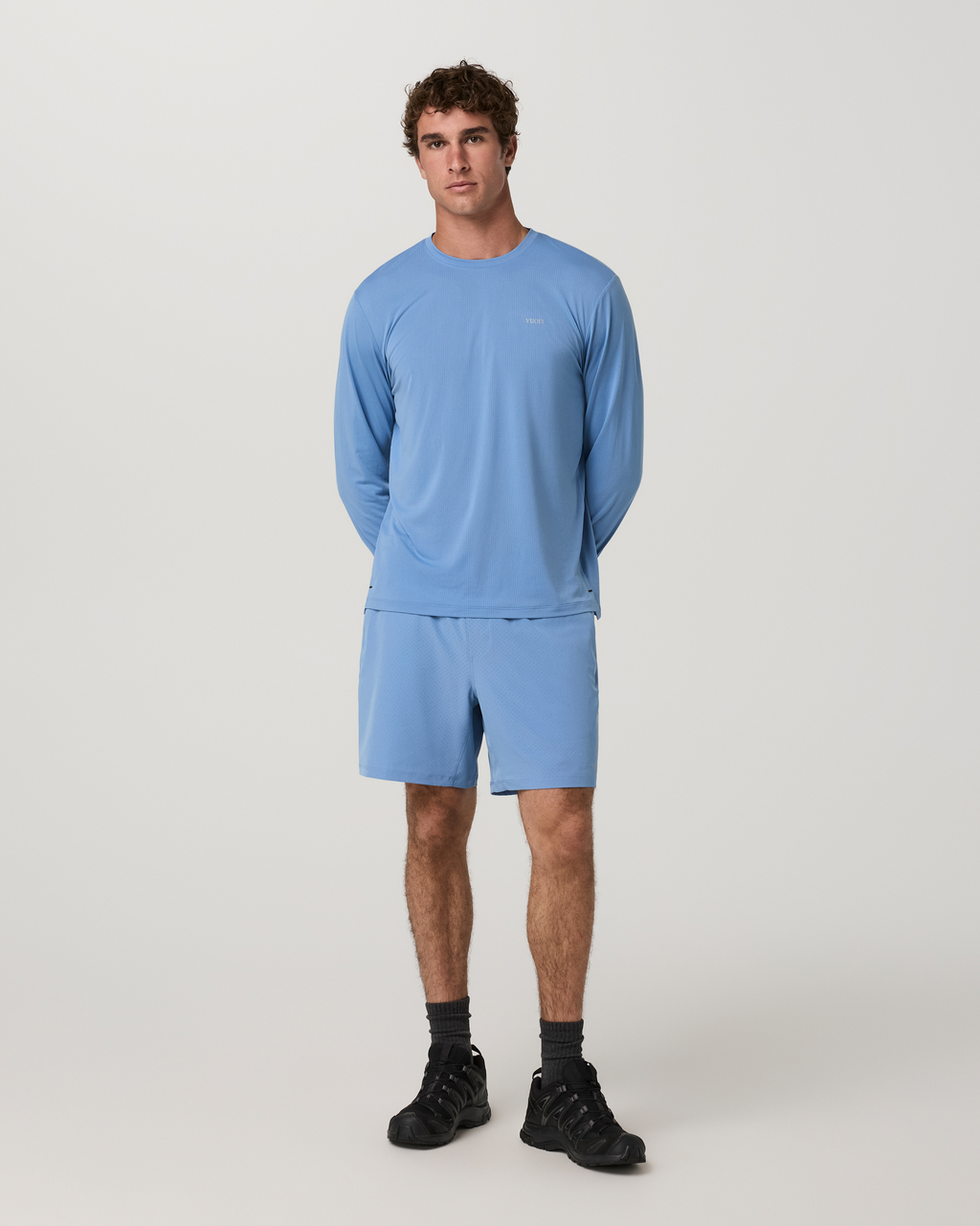 Long Sleeve Strato Breathe Tee | Black