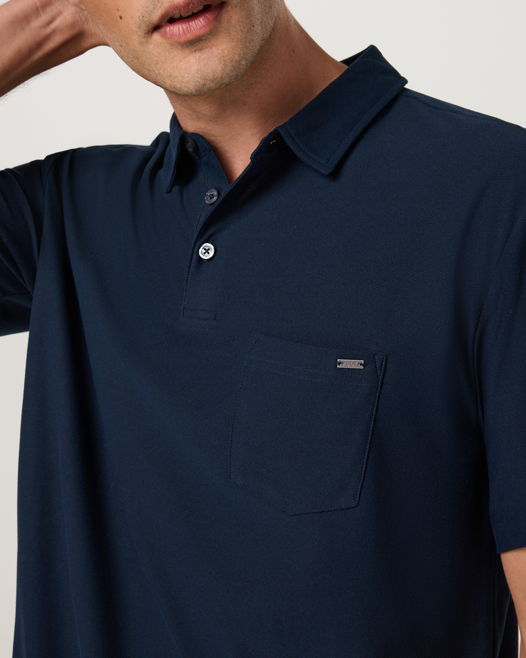 Ace Polo | Light Grey