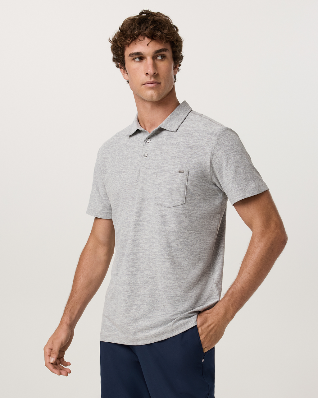 Ace Polo | Light Grey