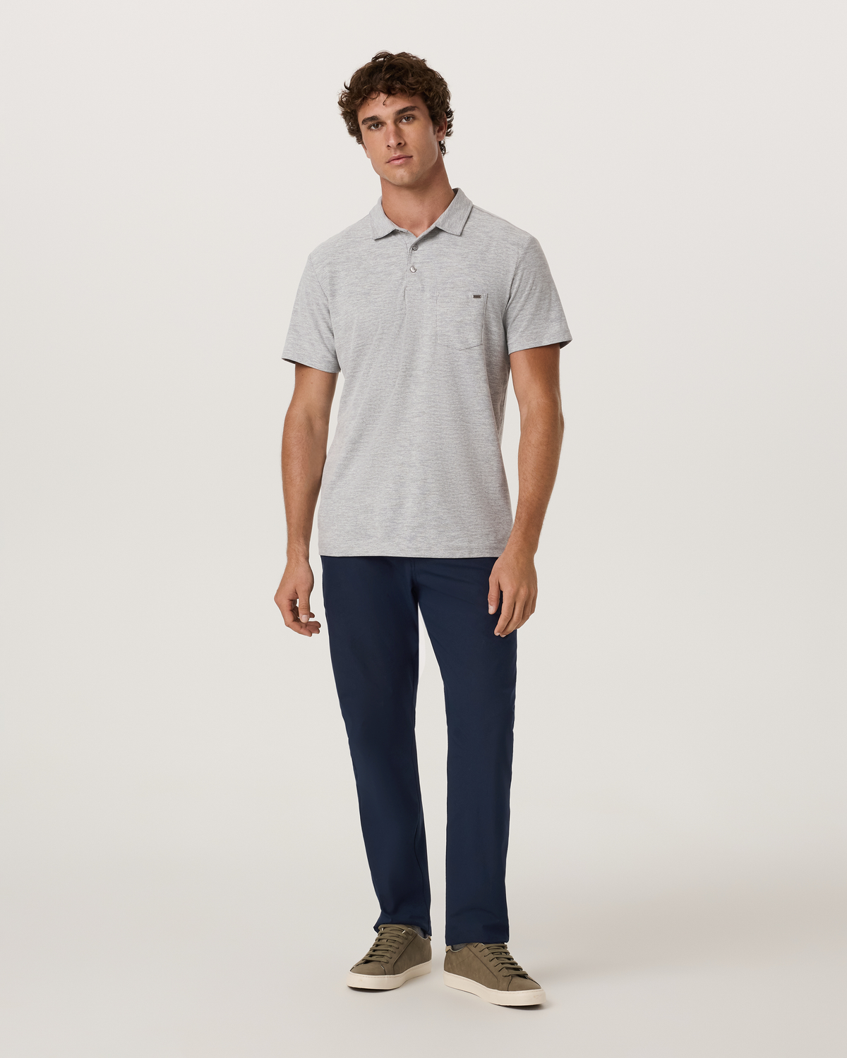 Ace Polo | Light Grey
