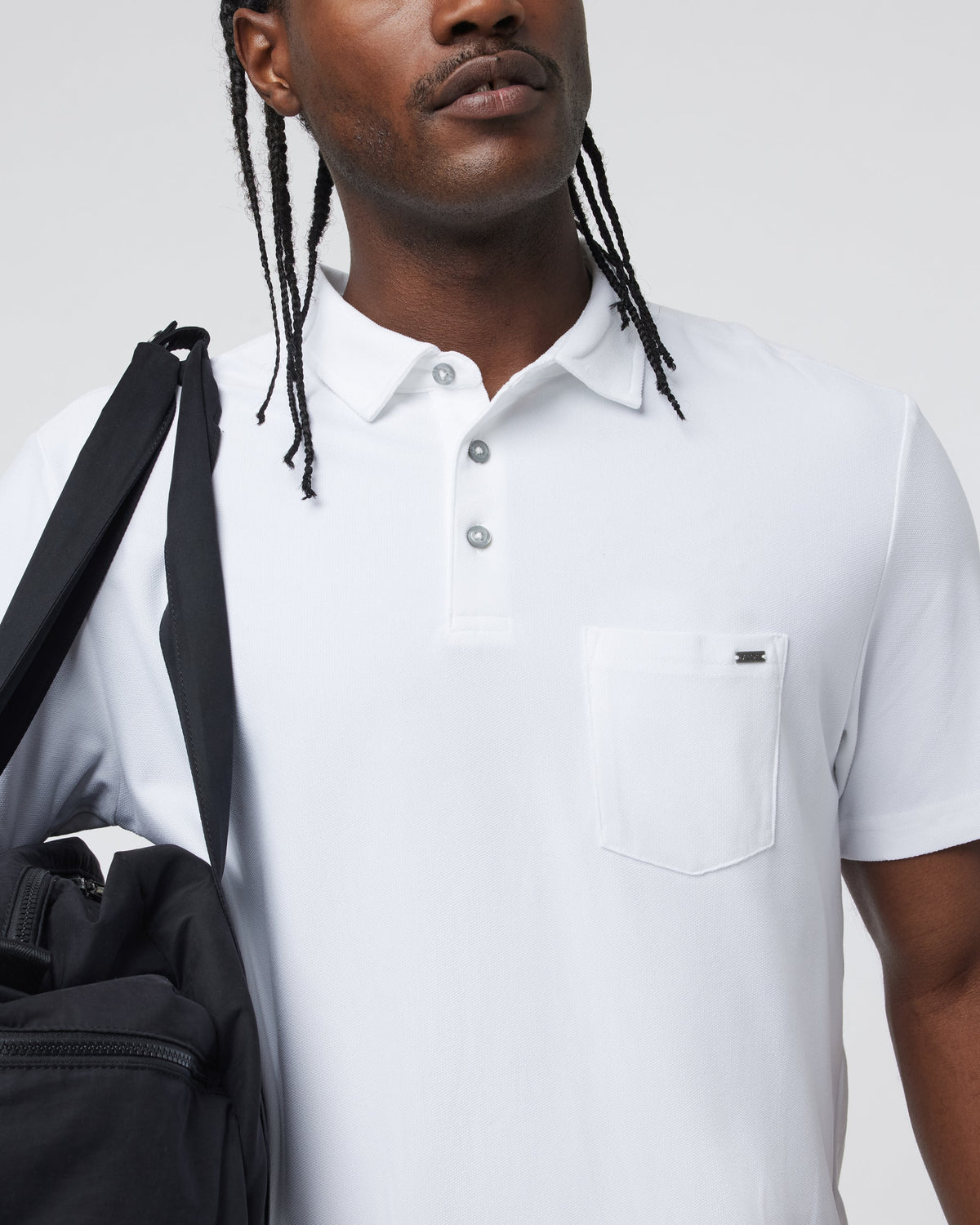 Ace Polo | White