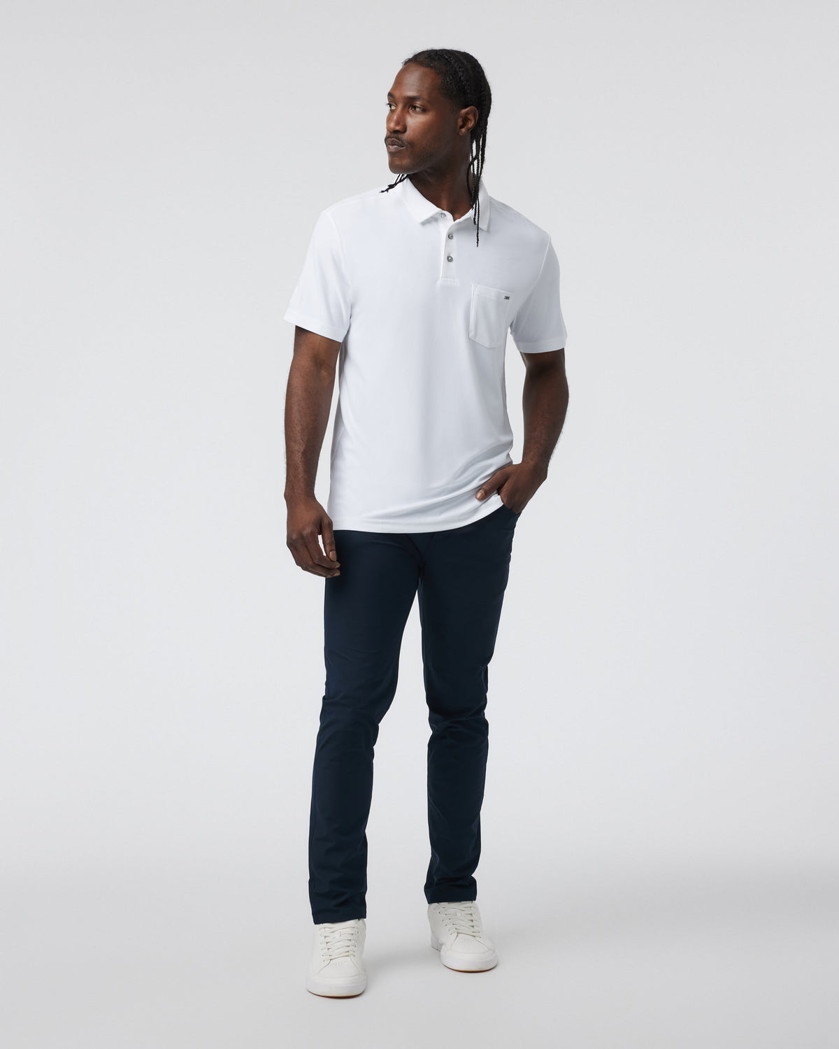 Ace Polo | White