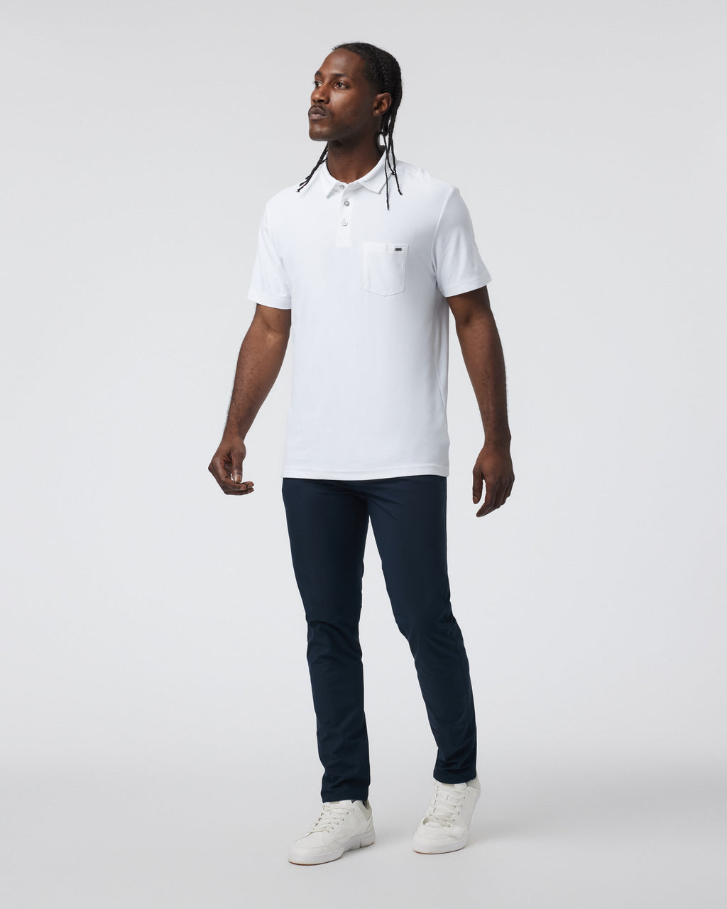 Ace Polo | White