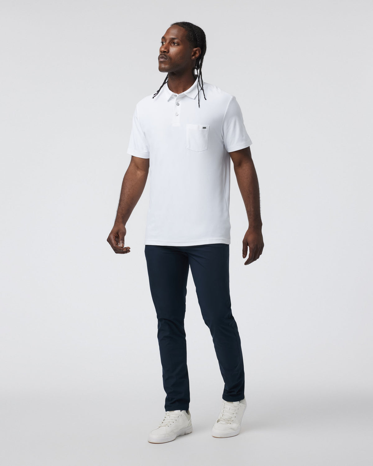 Ace Polo | White