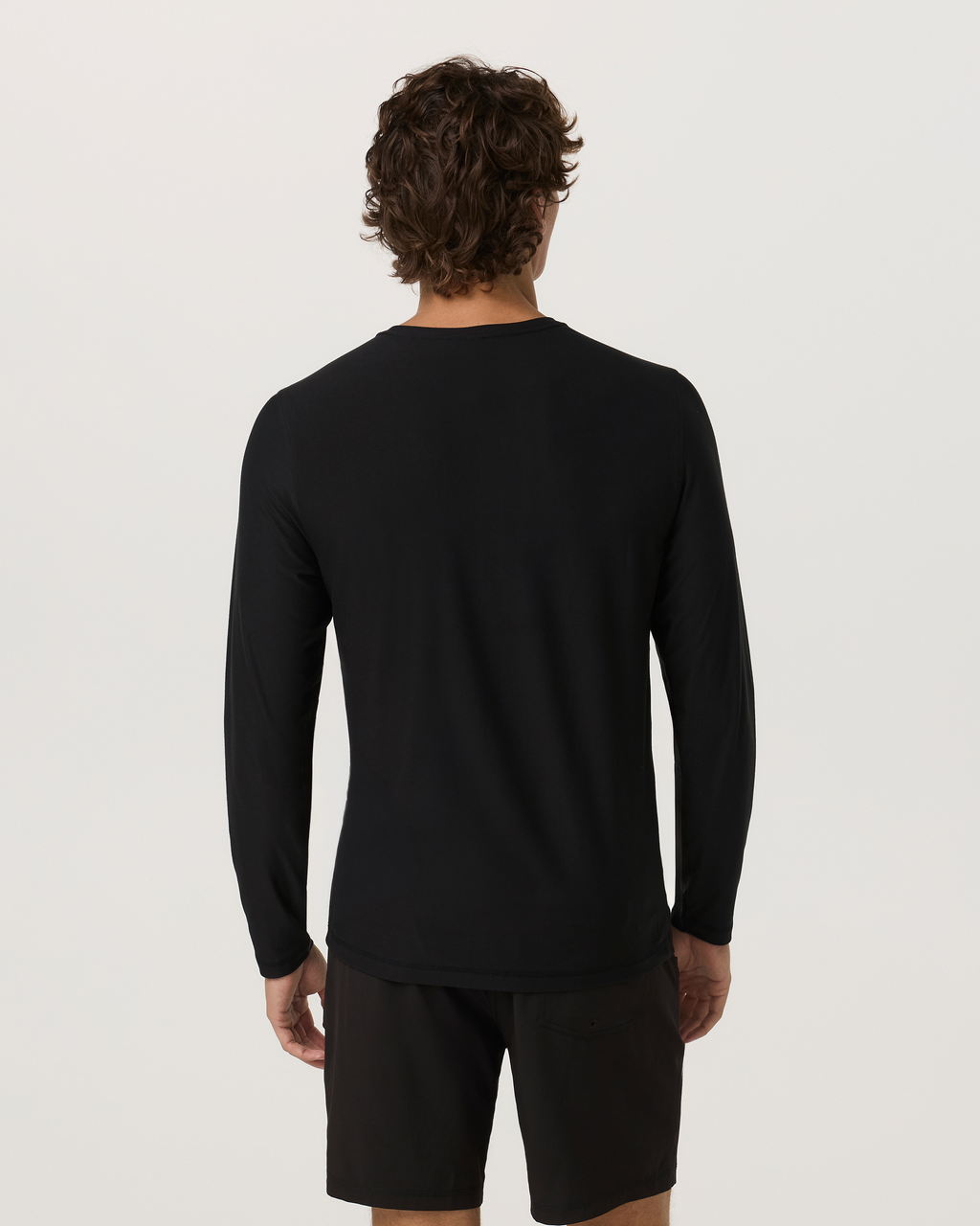Long Sleeve Strato Tech Tee | Charcoal Heather