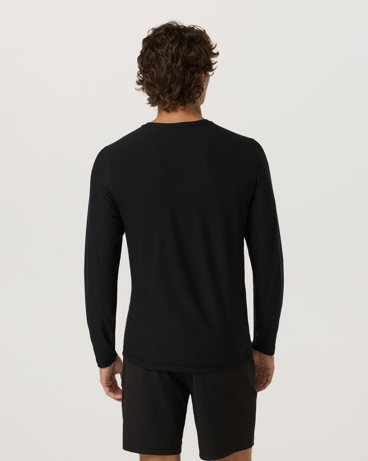 Long Sleeve Strato Tech Tee | Charcoal Heather