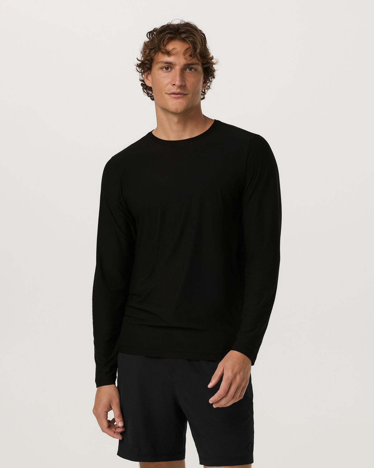 Long Sleeve Strato Tech Tee | Acorn Heather