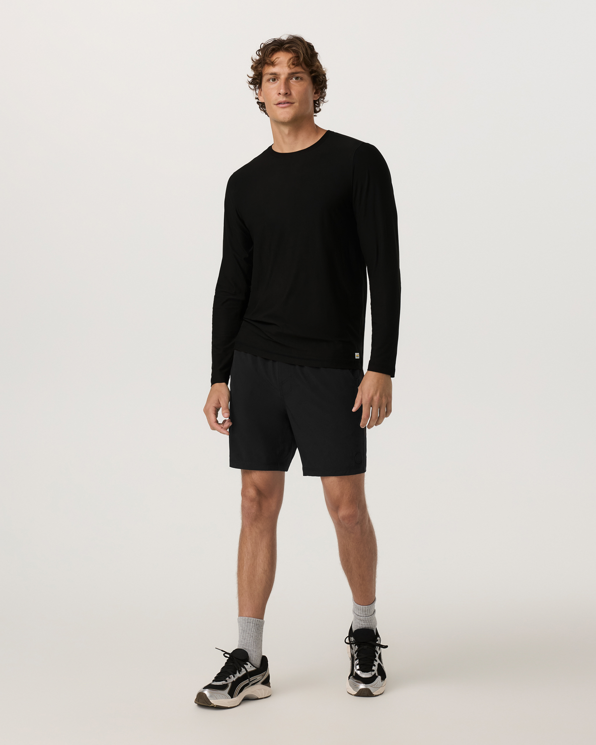 Long Sleeve Strato Tech Tee | Acorn Heather