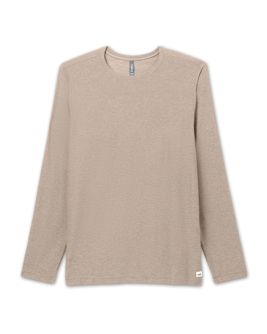 Long Sleeve Strato Tech Tee | Heather Grey