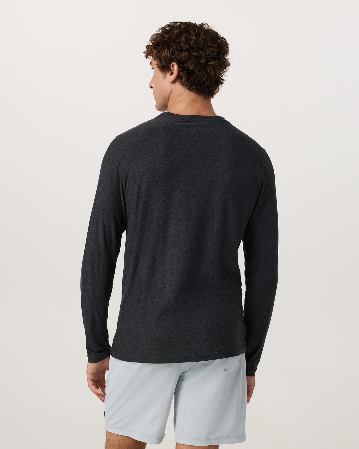 Long Sleeve Strato Tech Tee | Acorn Heather