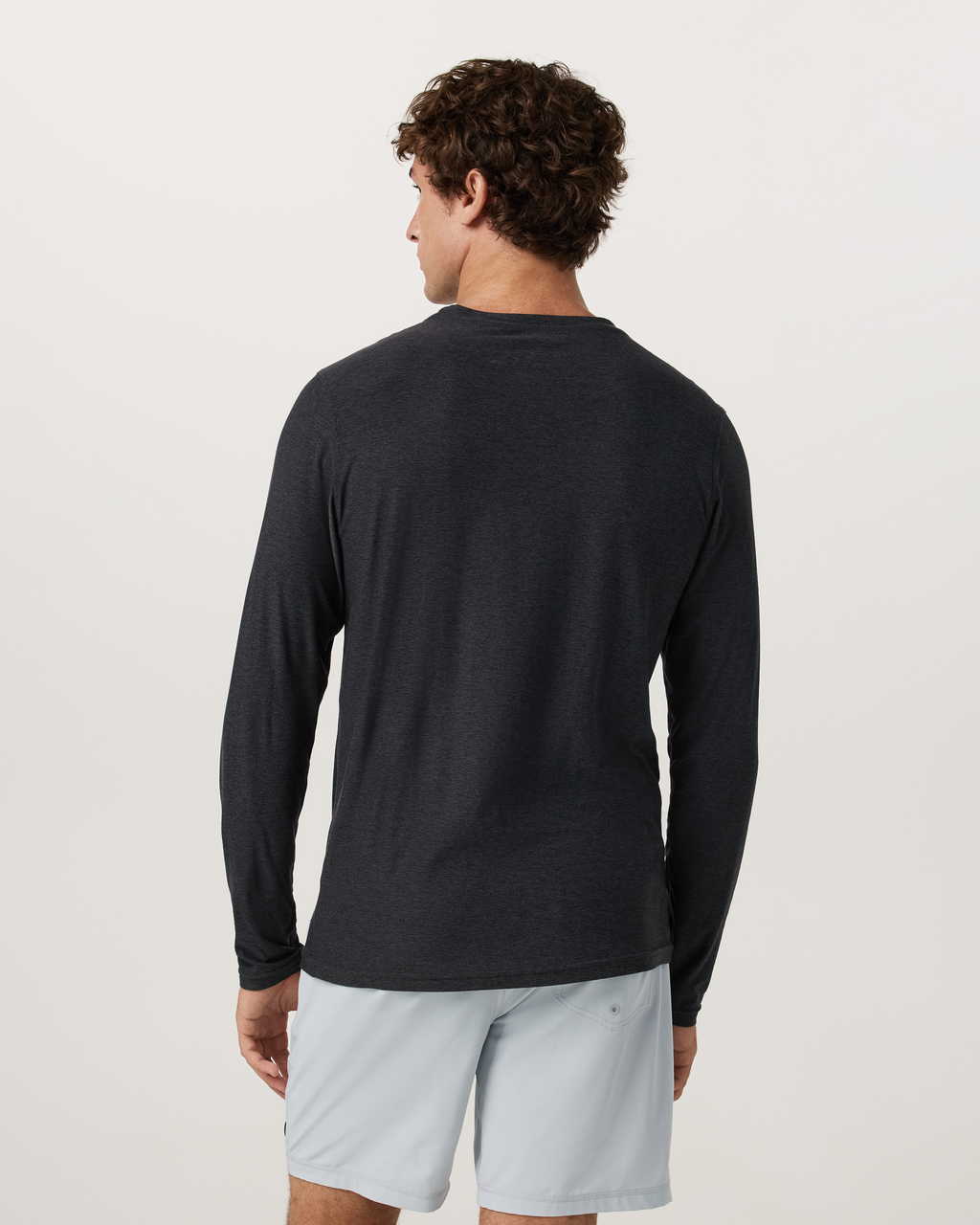 Long Sleeve Strato Tech Tee | Hemlock Heather