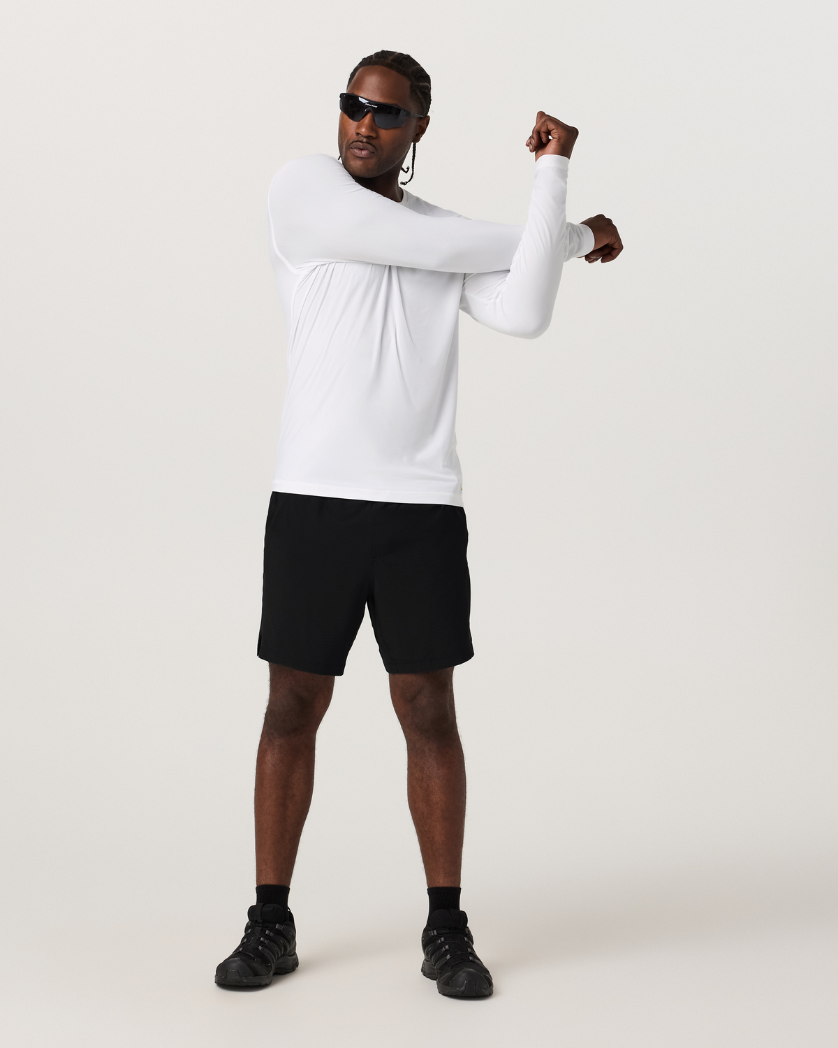 Long Sleeve Strato Tech Tee | Hemlock Heather