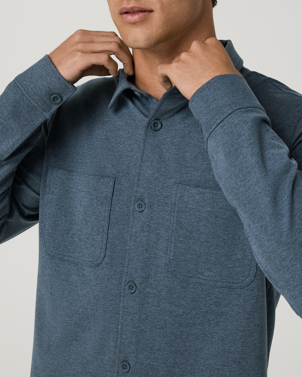 Coronado Shirt Jacket | Boulder Heather