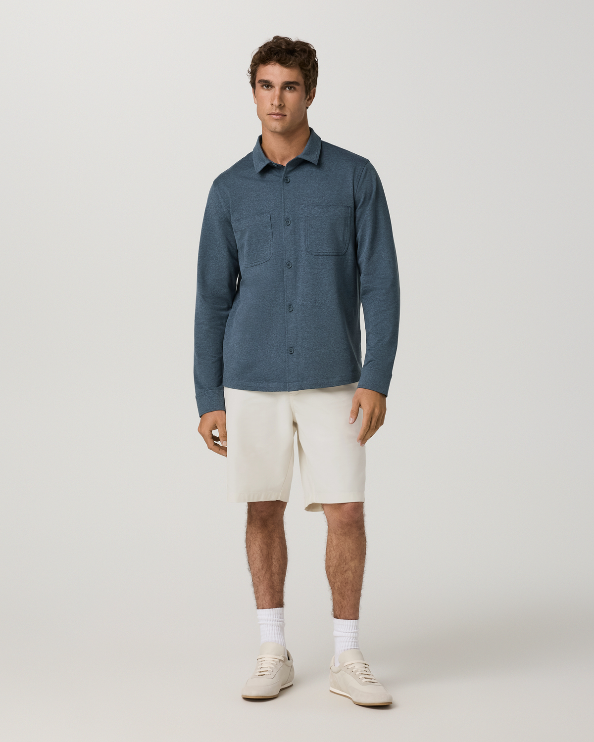 Coronado Shirt Jacket | Boulder Heather