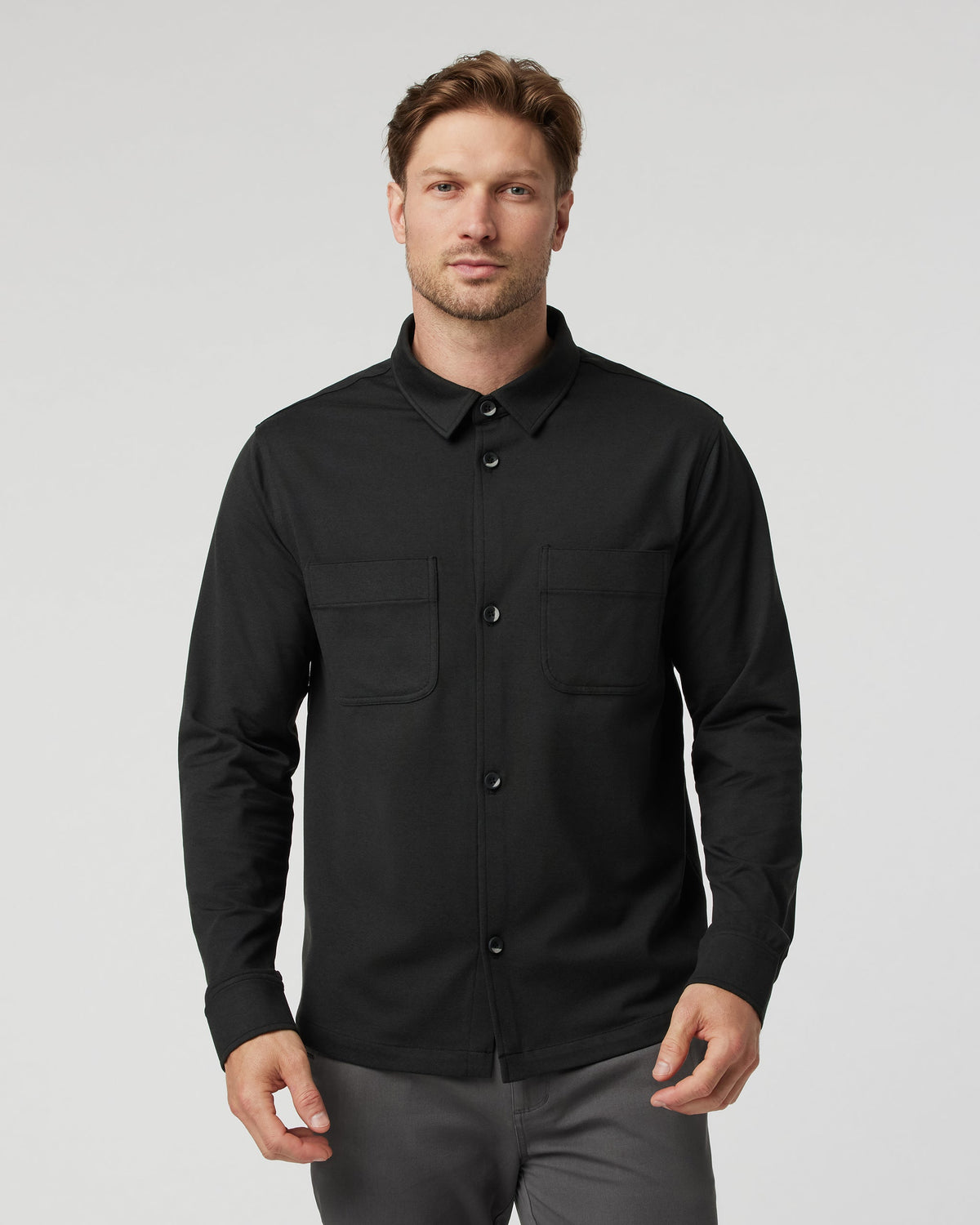 Coronado Shirt Jacket | Bay Blue Heather