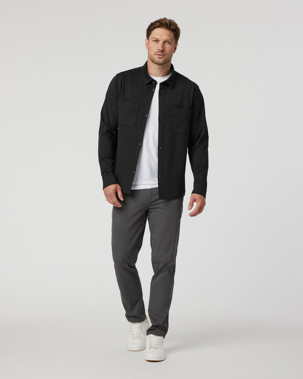 Coronado Shirt Jacket | Bay Blue Heather