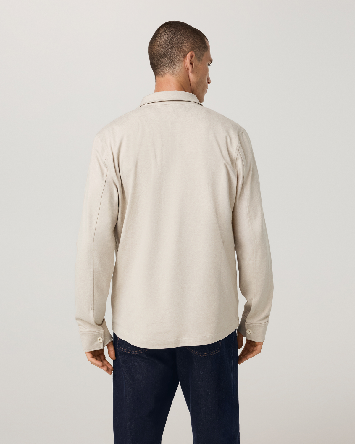 Coronado Shirt Jacket | Bay Blue Heather