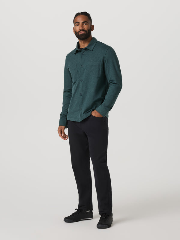 Coronado Shirt Jacket | Deep Sea Heather