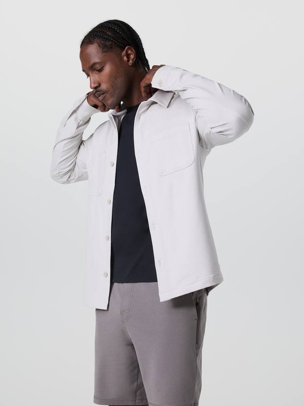 Coronado Shirt Jacket | Salt Heather