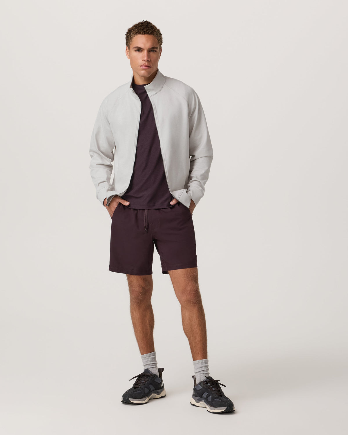Coronado Novelty Full Zip | Salt Heather