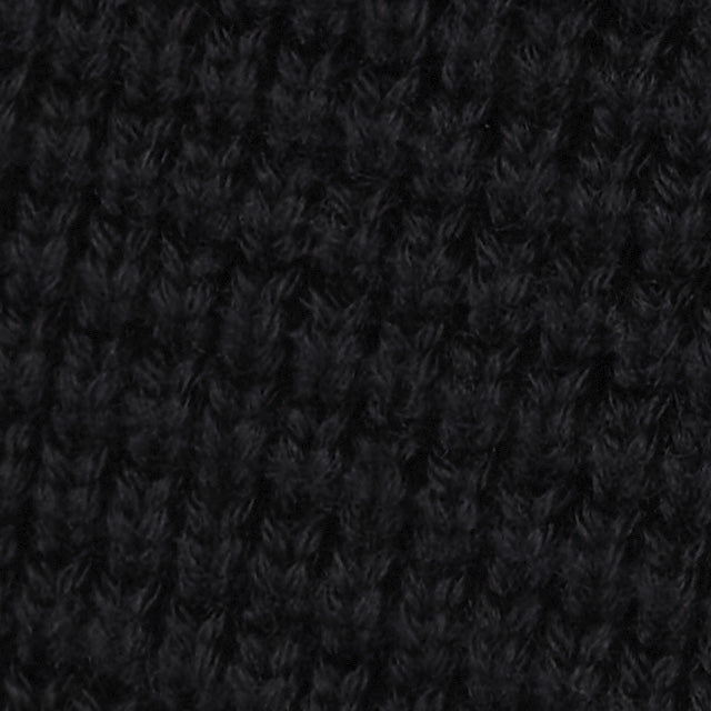Denver Waffle Crew Sweater | Black
