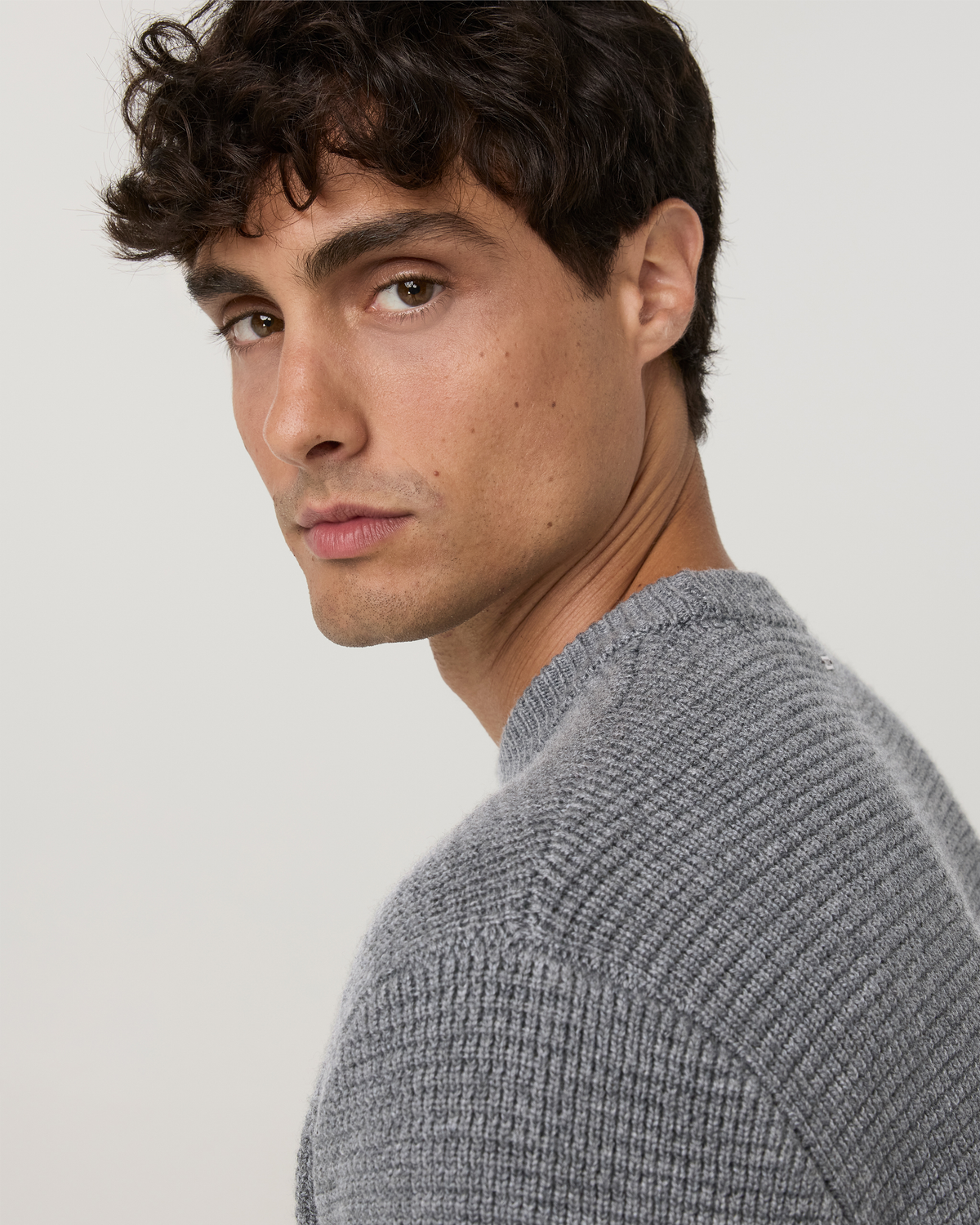 Denver Waffle Crew Sweater | Hunter Green