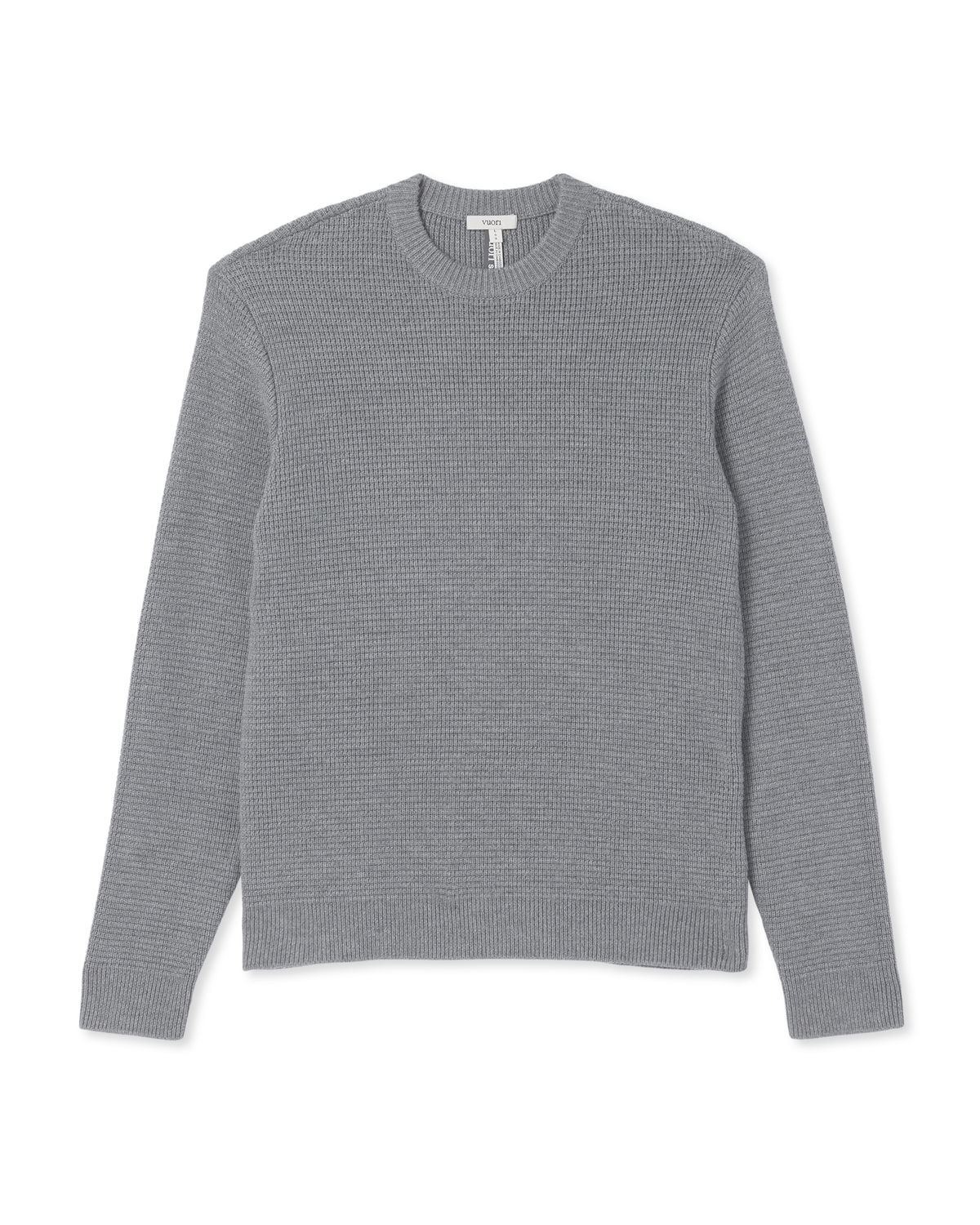 Denver Waffle Crew Sweater | Hunter Green