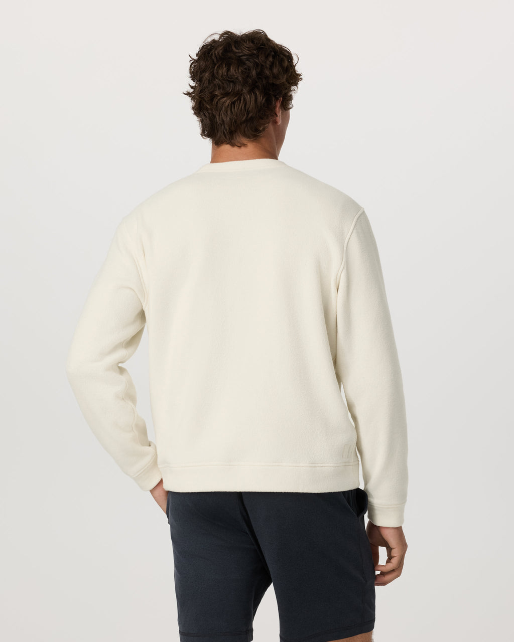 Beach Fleece Crew | Ink Heather