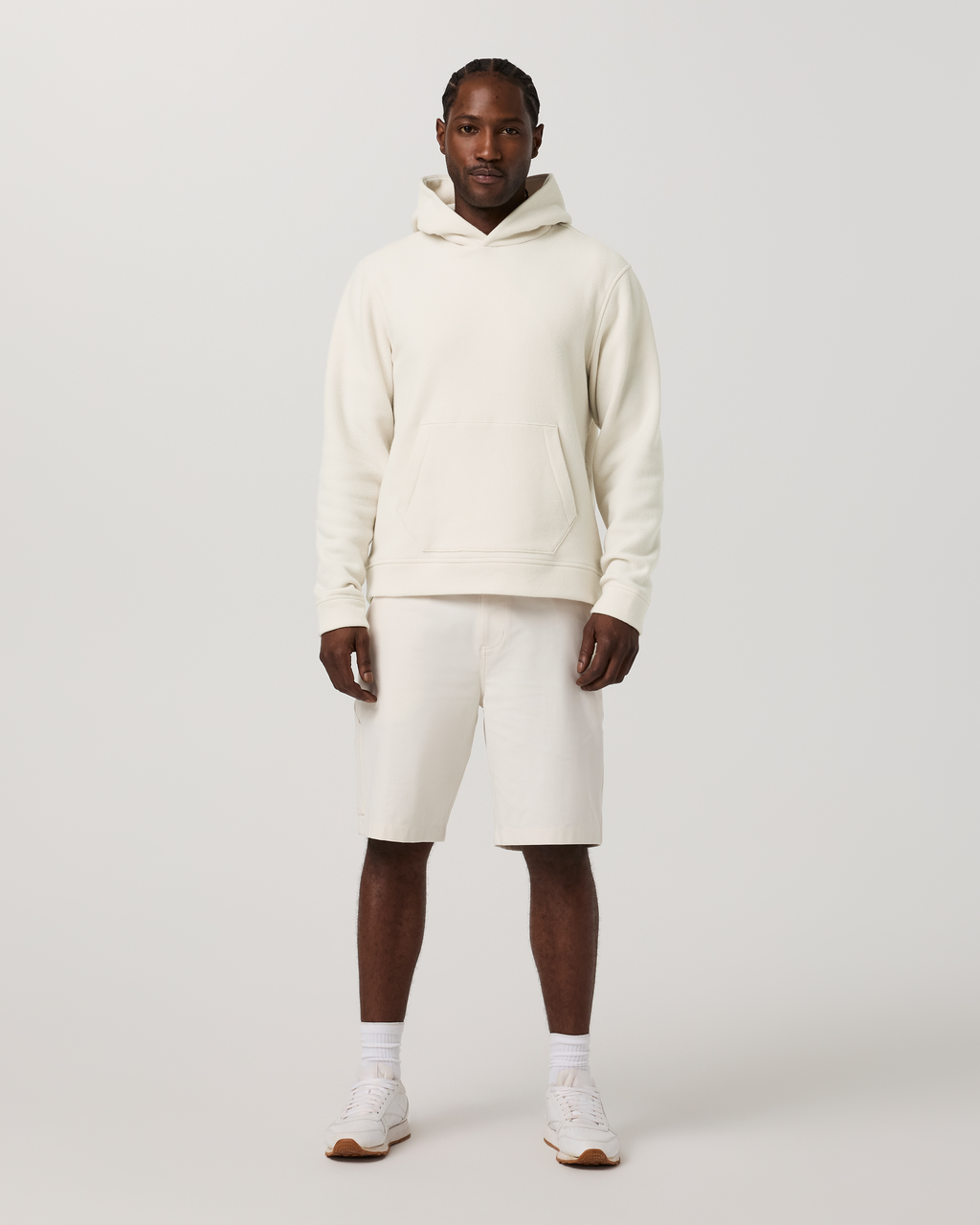 Beach Fleece Pullover Hoodie | Bone Heather