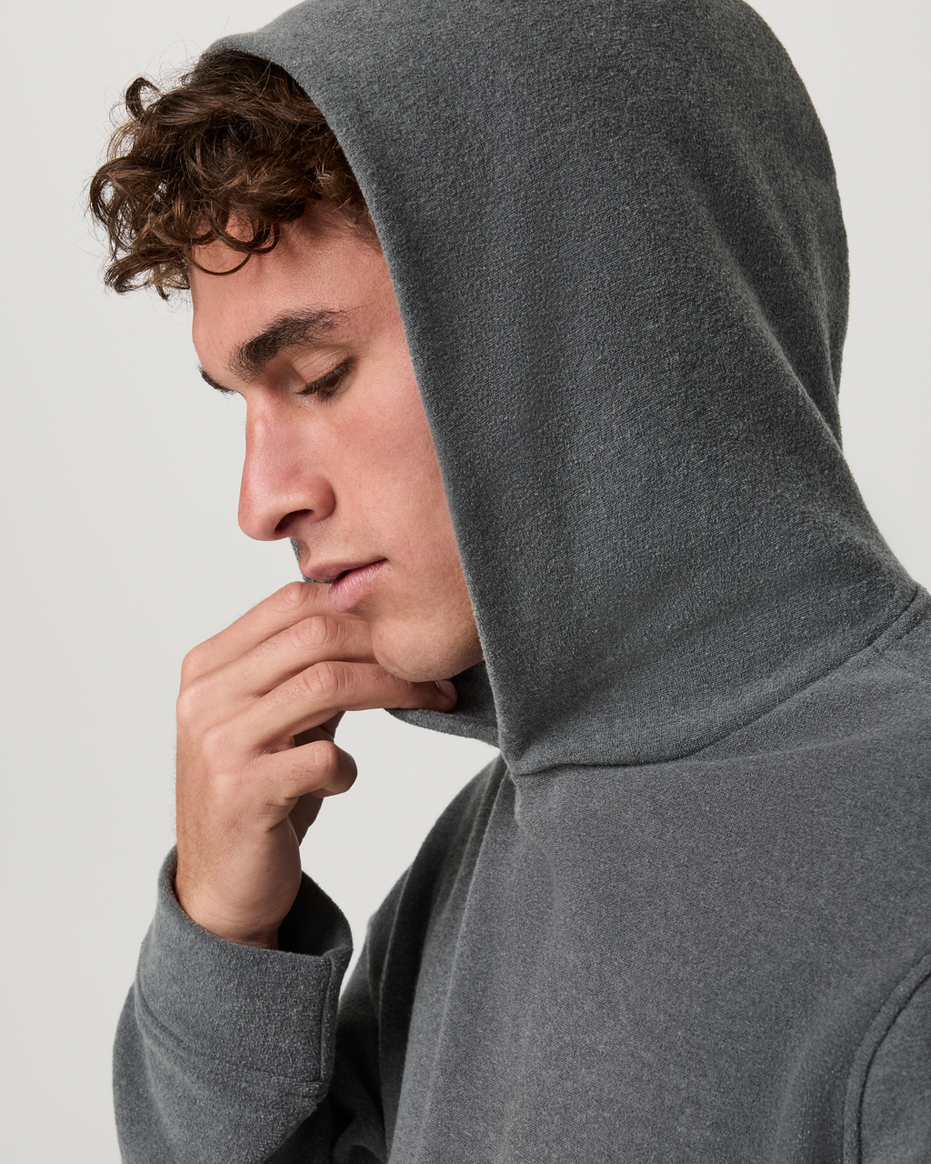 Beach Fleece Pullover Hoodie | Bone Heather