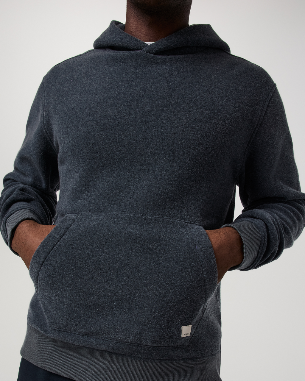 Beach Fleece Pullover Hoodie | Dark Pewter Heather