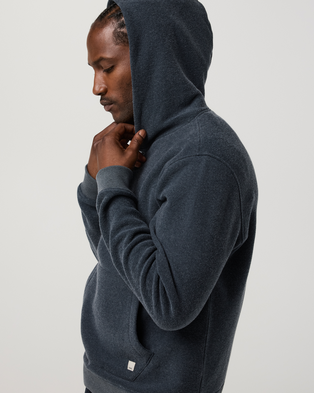 Beach Fleece Pullover Hoodie | Dark Pewter Heather