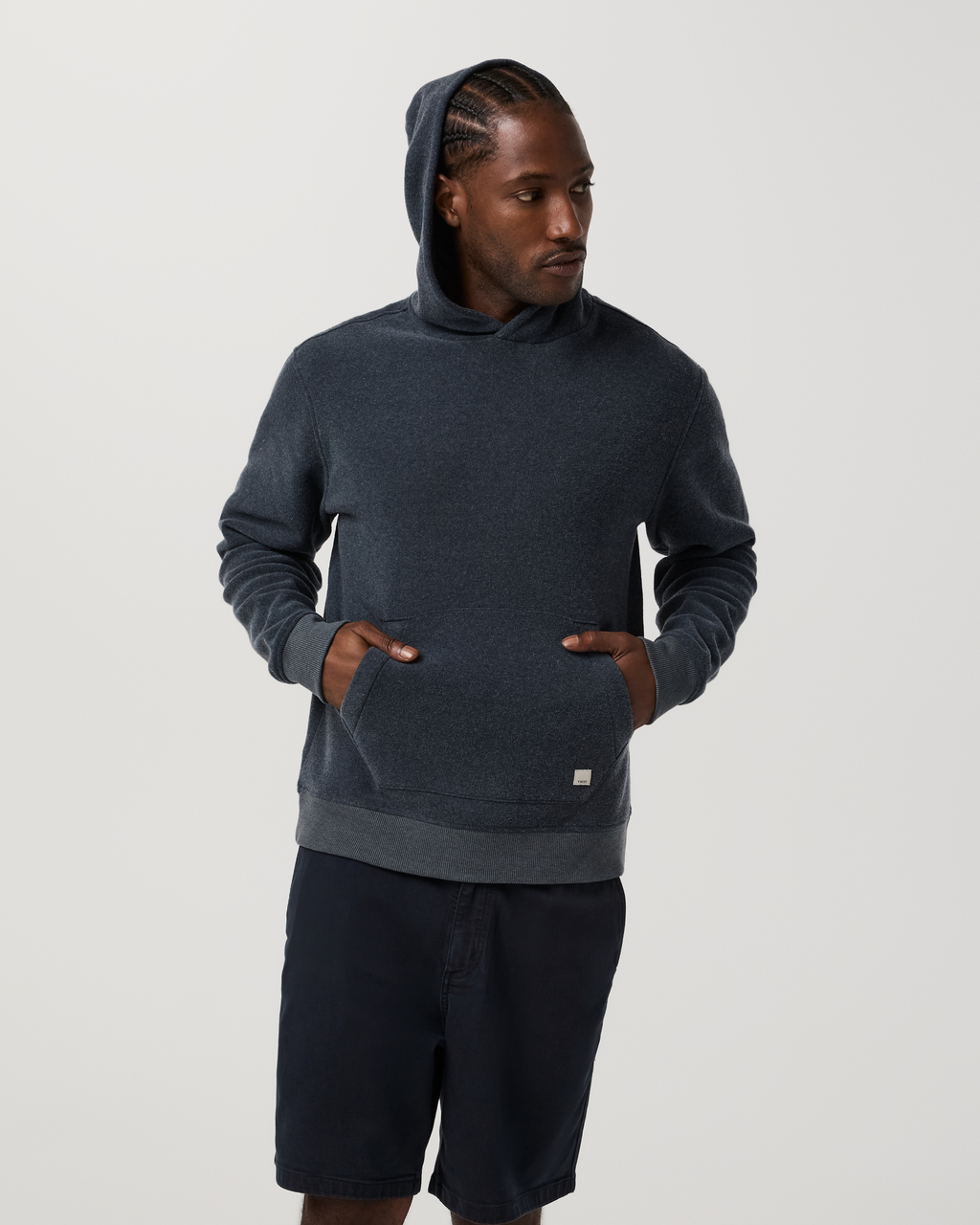 Beach Fleece Pullover Hoodie | Dark Pewter Heather