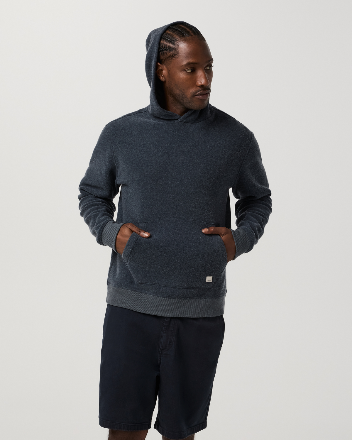 Beach Fleece Pullover Hoodie | Dark Pewter Heather