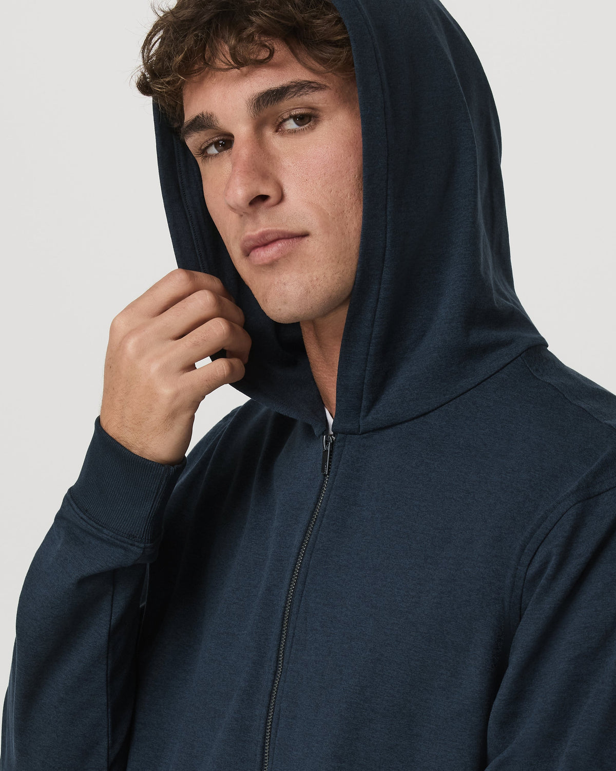 Coronado Full Zip Hoodie 2.0 | Light Heather Grey