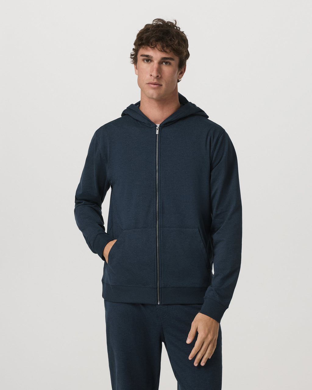 Coronado Full Zip Hoodie 2.0 | Black Heather